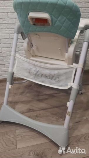 Стульчик для кормления happy baby classic