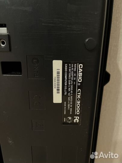 Синтезатор Casio CTK-3000