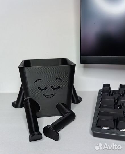 Кашпо 3d пластик #1