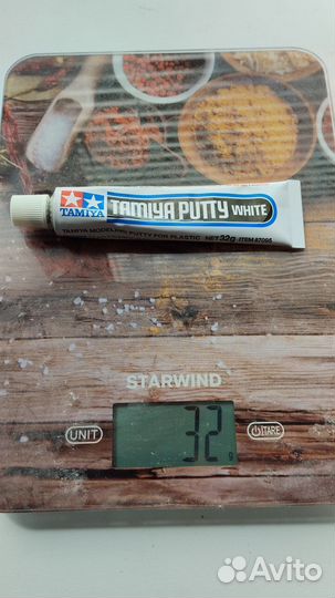 Шпаклевка Tamiya Putty открытая