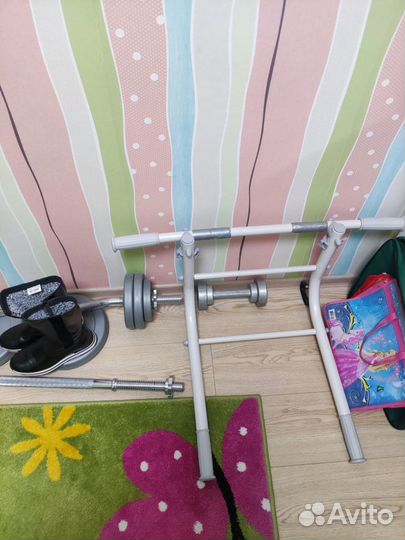 Шведская стенка с турником