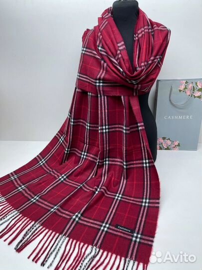 Шарф в клетку