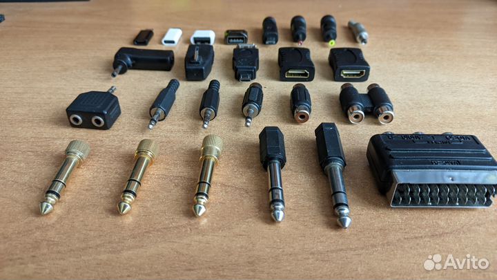 Адаптеры - переходники DC, Audio, Video,USB Кабель