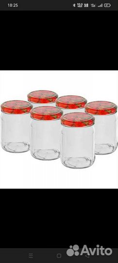 Банки стеклянные в ассортименте