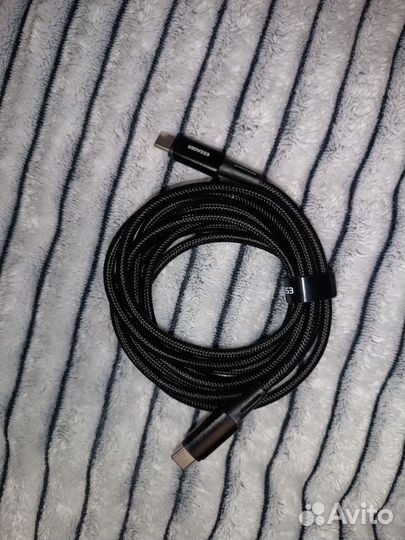 Кабель Essager USB C - USB C 60 Вт