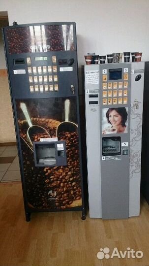 Кофейные и снековые автоматы новые и б/у