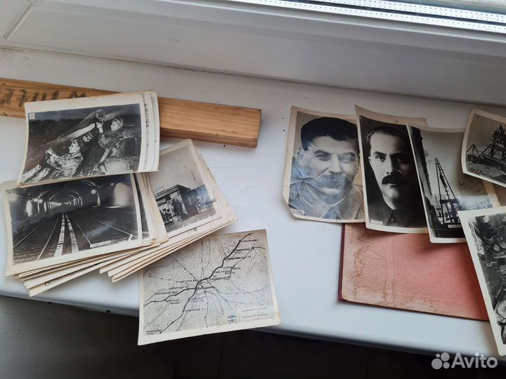 Набор фотокарточек метро 1935