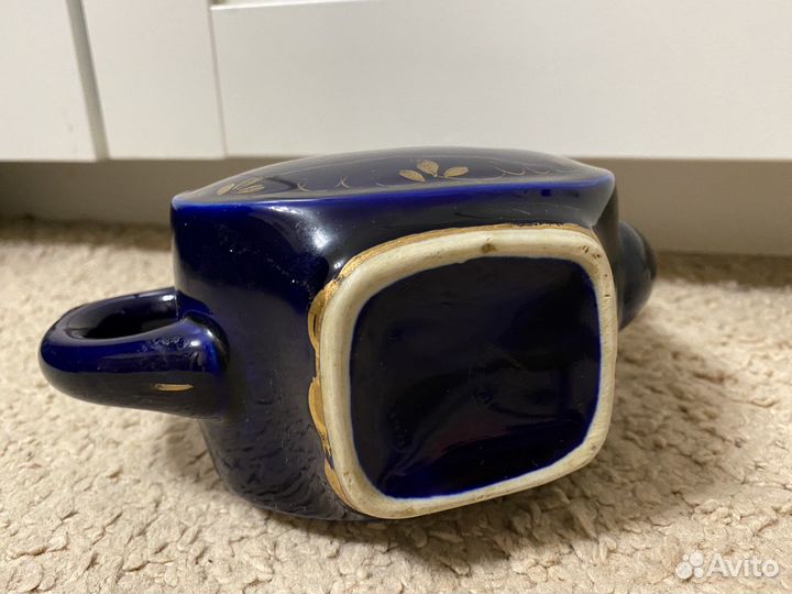 Чайник заварочный СССР гжель