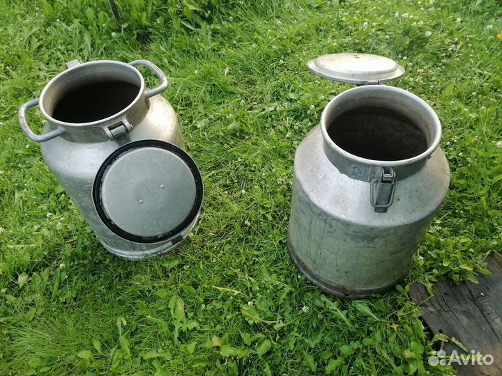 Алюминевый бидон 25л