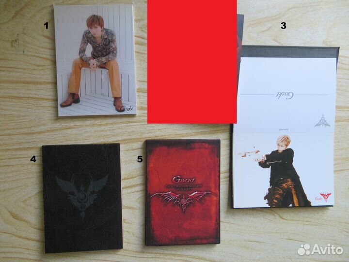 Продаю: gackt фото, открытки, календарь J-rock