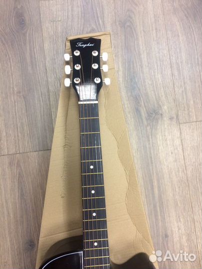 Гитара акустическая jenghai 7/8 новая