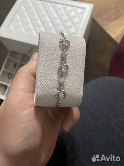 Серебряный браслет женский