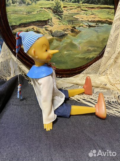 Игрушка СССР Буратино, ф-ка Кругозор