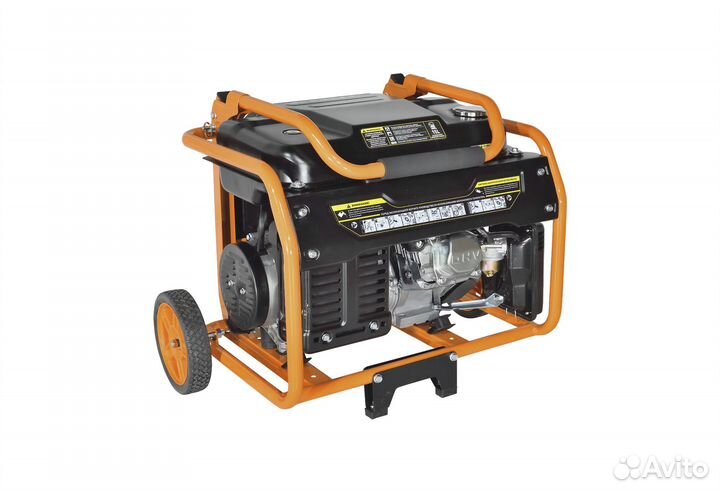 Генератор бензиновый Carver PPG-3900AM 2x16А/220В