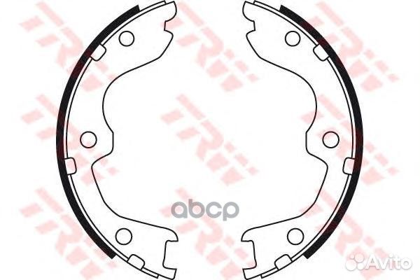 Колодки тормозные барабанные GS8730 TRW