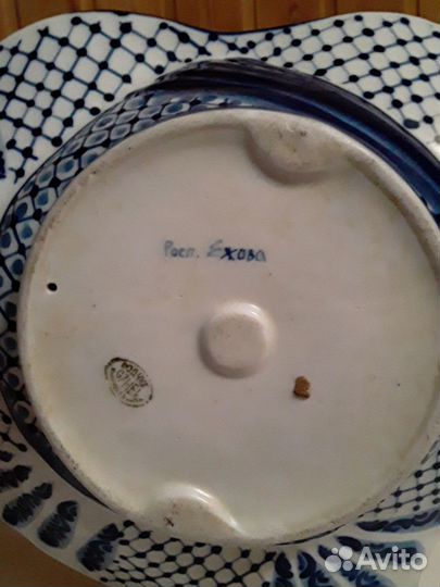 Конфетница Гжель