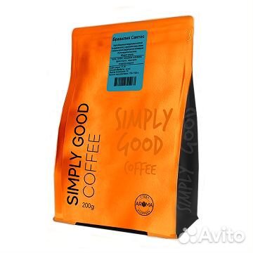 Кофе зерновой Бразилия Сантос