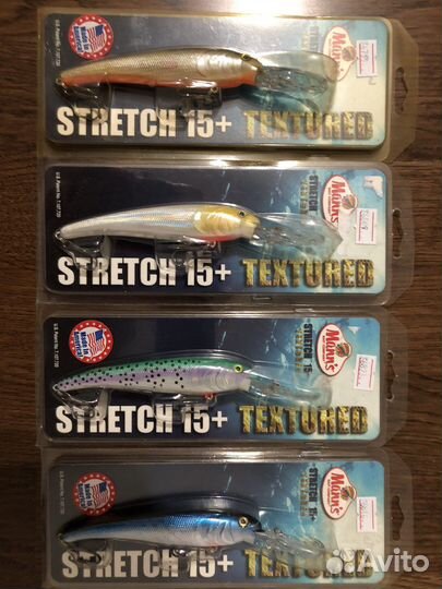 Воблеры Manns stretch textured 15+, 20+