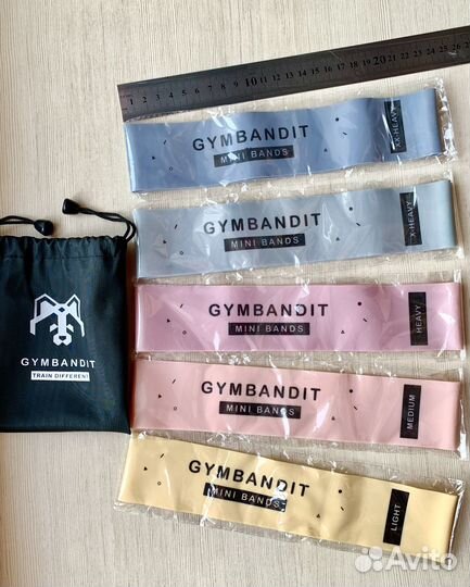 Gymbandit - Набор из 5 эластичных эспандеров