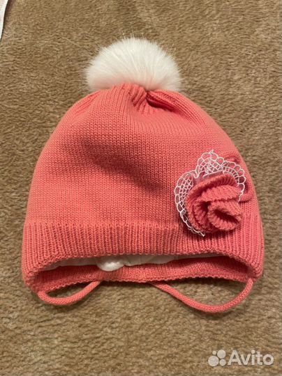Шапка для девочки зима