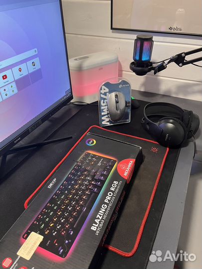 Игровой компьютер в сборе