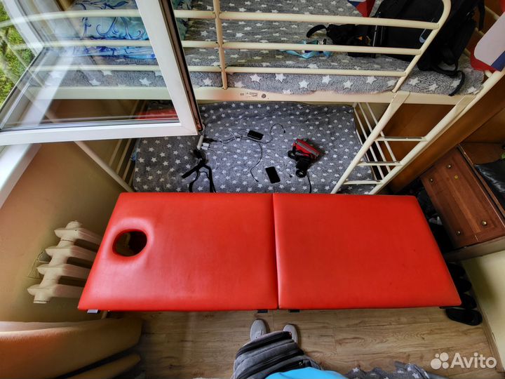 Массажный стол складной с вырезом