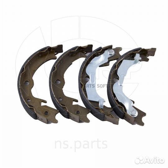NSP NSP0196496764 Колодки стояночного тормоза chev