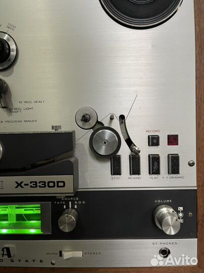 Катушечный магнитофон akai X - 330 D