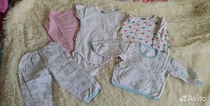 Вещи пакетом на девочку 1-2 года