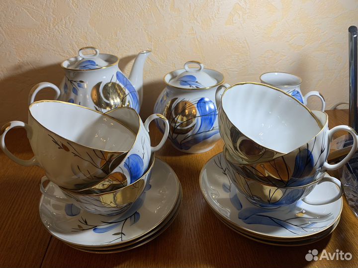 Сервиз чайный Дулево Зимнее солнце