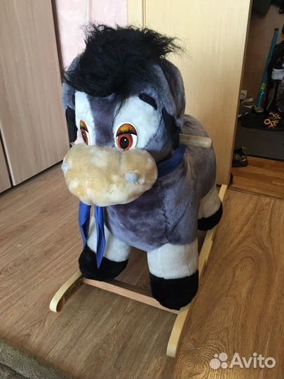 Лошадь (ослик) качалка