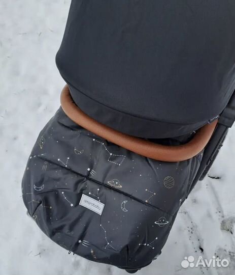 Зимний конверт в коляску