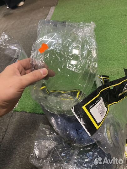 Визор мото шлема scorpion exo 490