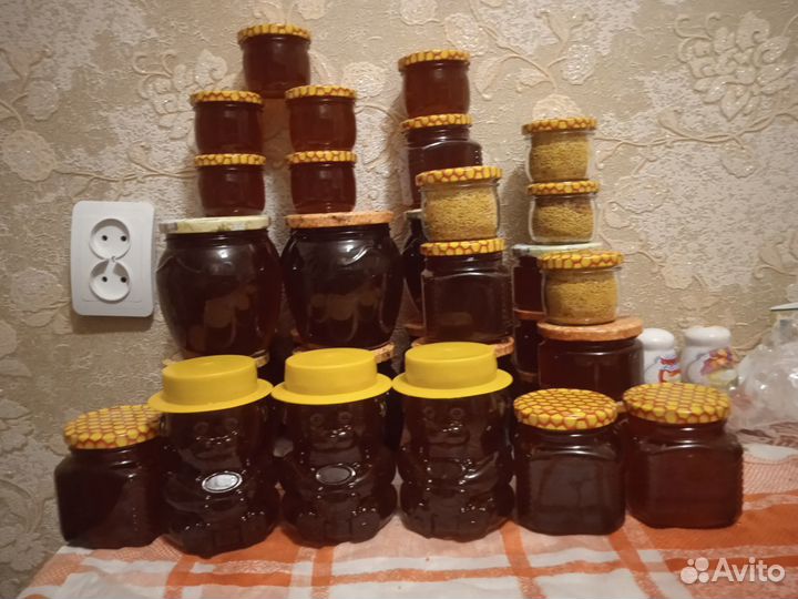 Продам натуральный мёд сбор май - июнь 2023 года