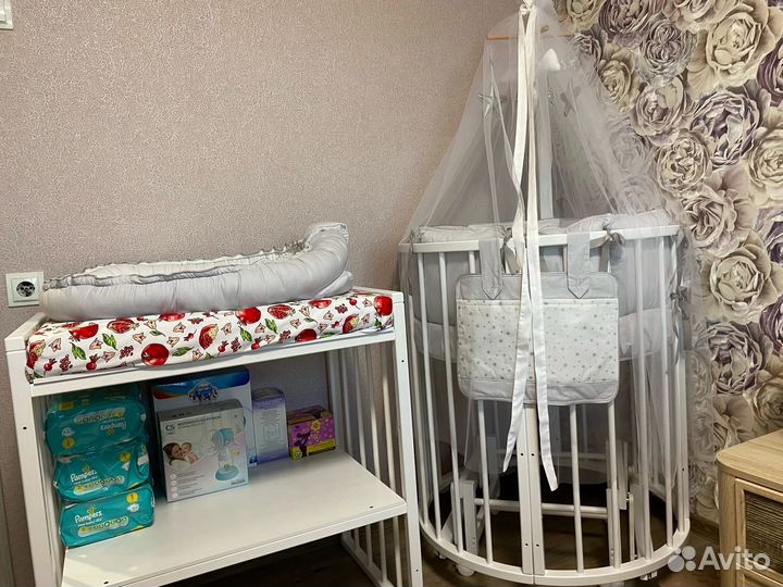 Детская кроватка трансформер 8 в 1