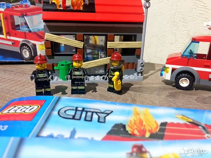 Lego City 60003 Тушение пожара