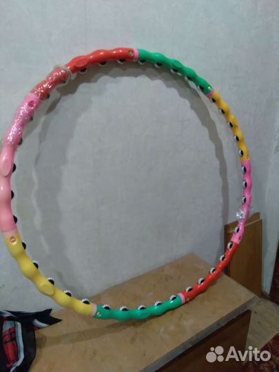 Массажный обруч хулахуп сборно-разборный