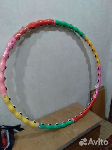Массажный обруч хулахуп сборно-разборный