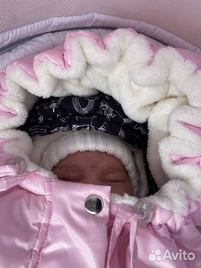 Конверт в коляску теплый