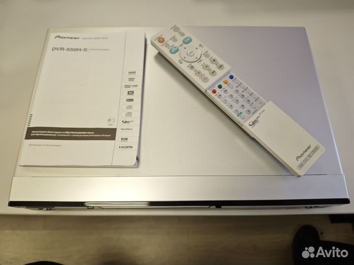 HDD/DVD рекордер Pioneer DVR-550H-S