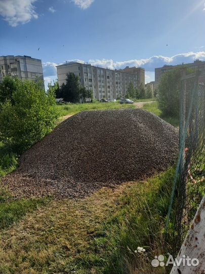 Щебень гравийная