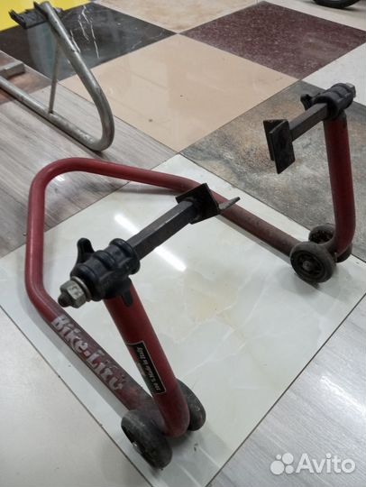 Домкрат подкатной бу для мотоцикла