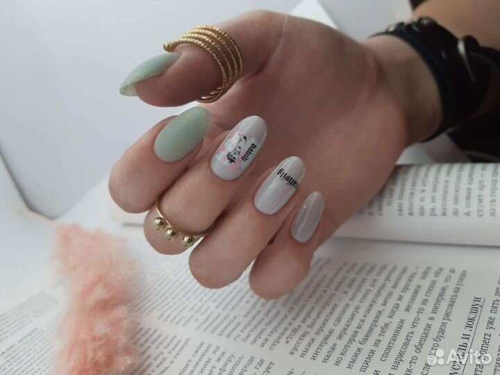 Маникюр гель лак