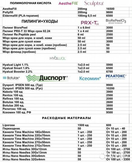 Косметология вакансии