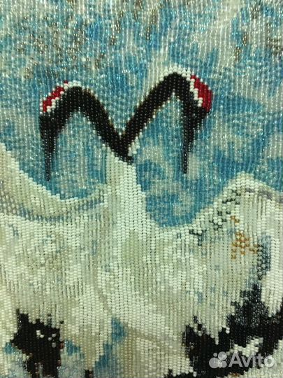 Картина вышитая бисером (полная зашивка)