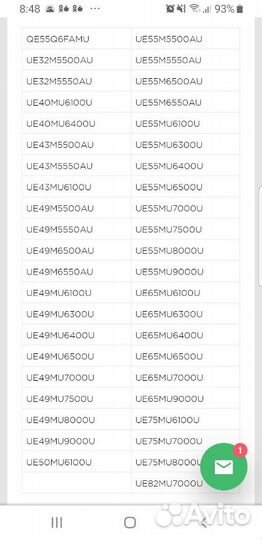 Пульт для samsung