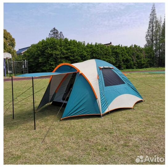 Палатка с защитой от солнца для туризма, кемпинга