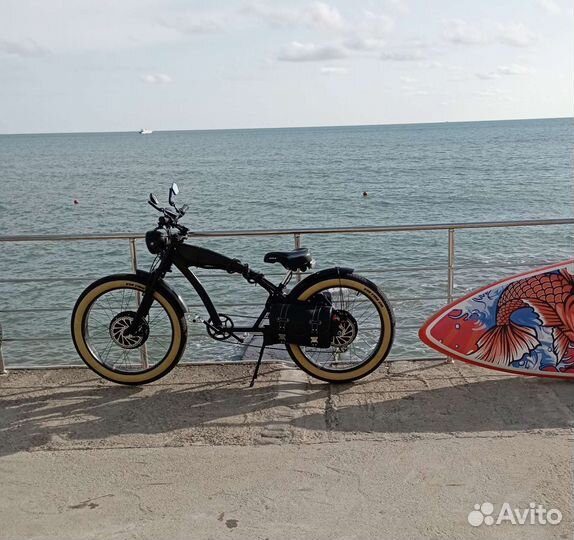 Американский кастомный полноприводный электобайк