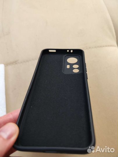 Чехол Xiaomi 12T Pro с микрофиброй