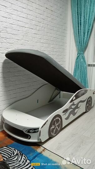 Детская кровать машина бу